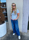 A Little Extra Tummy Control Cropped Jeans