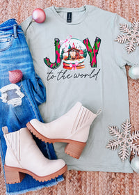 Joy To The World Graphic Tee (S-2XL)