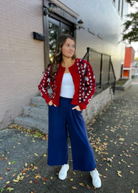 Promise Me This Navy Linen Pants