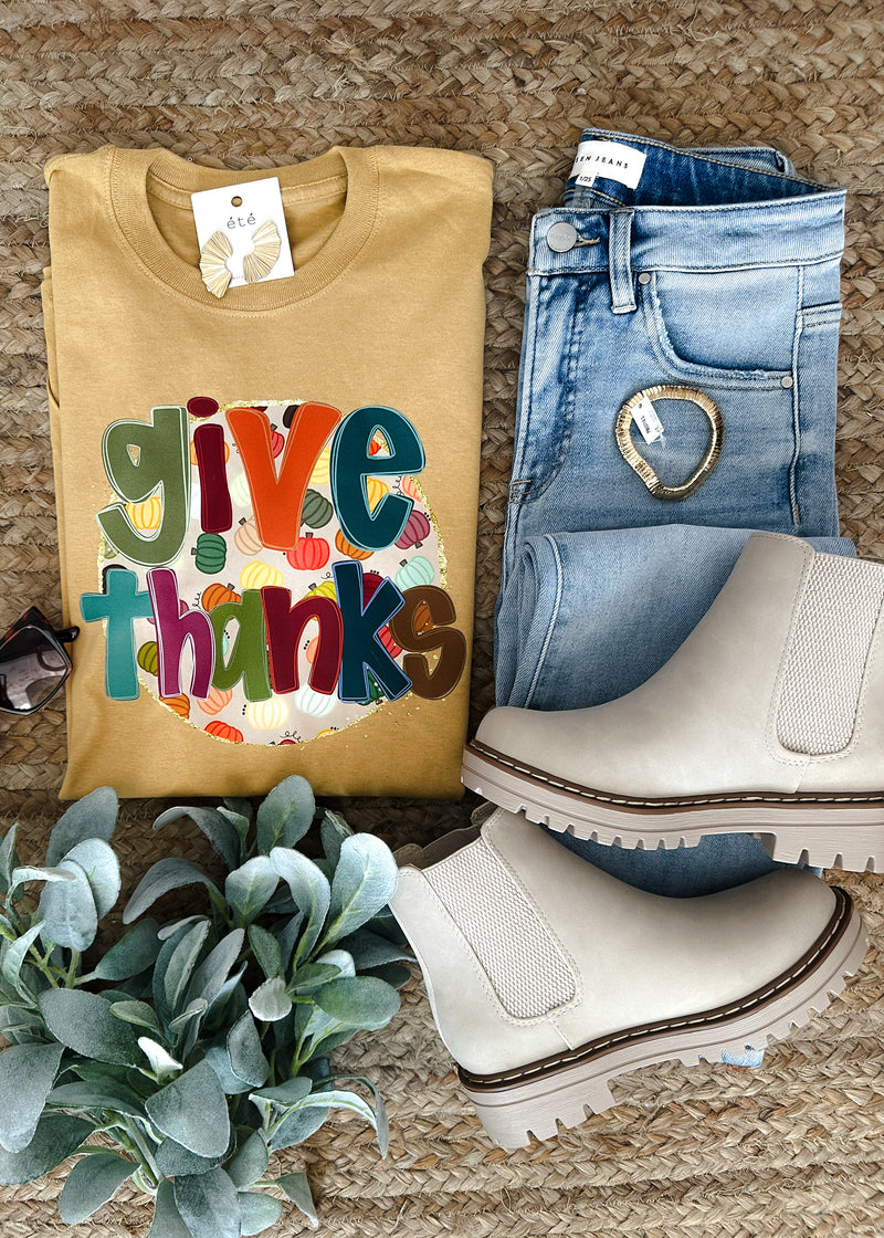 Give Thanks Graphic Tee (S-2XL)