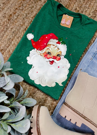 Vintage Santa Graphic Tee (S-2XL)