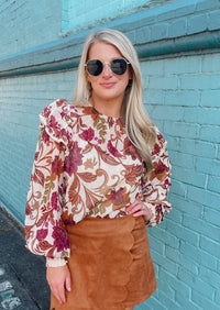 I Already Decided Suede Skort