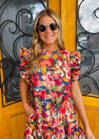The Poetry Of You Midi Dress