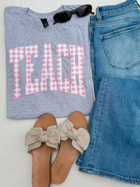 Teach Grey Graphic Tee (S-2XL)