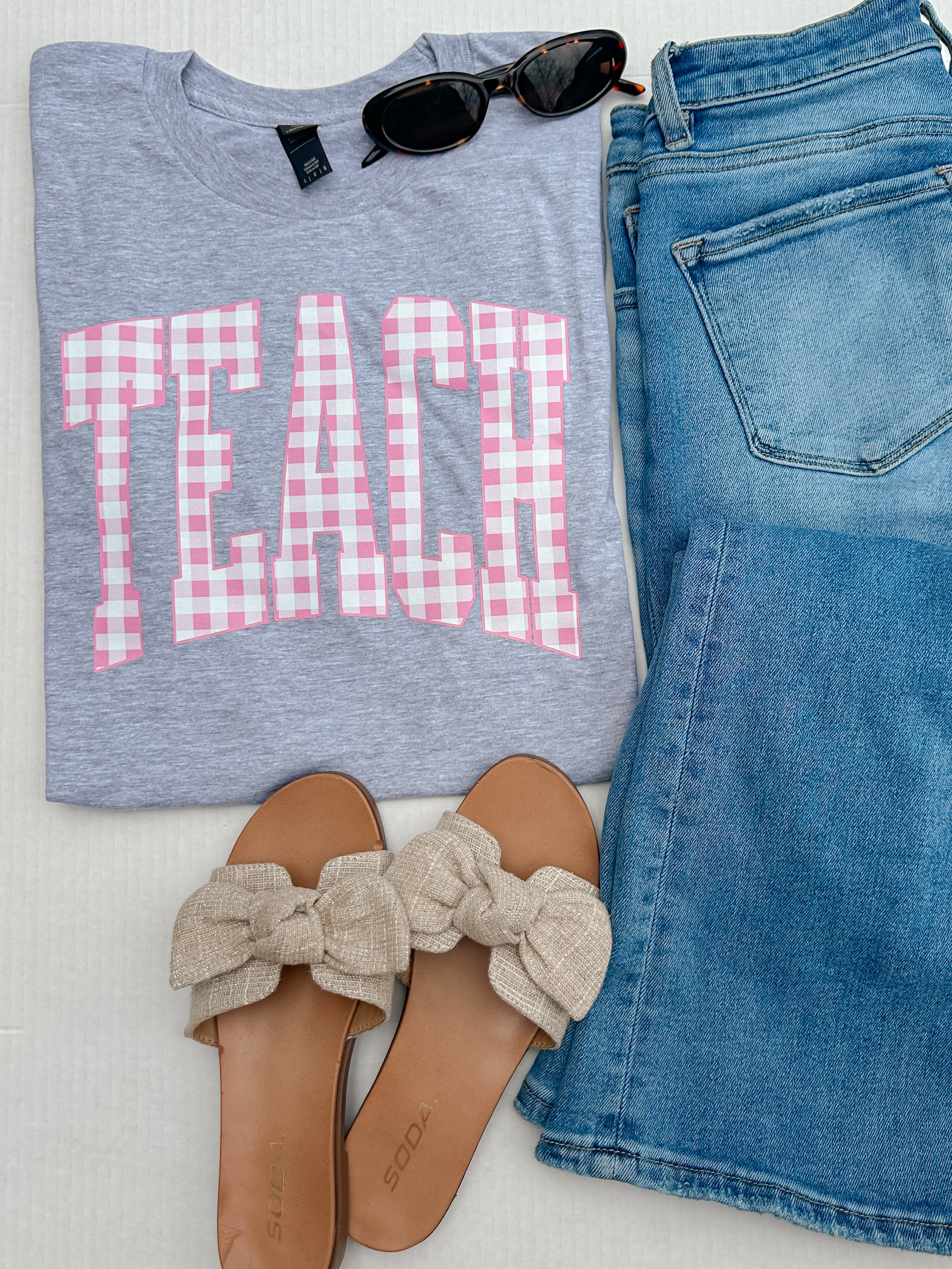 Teach Grey Graphic Tee (S-2XL)