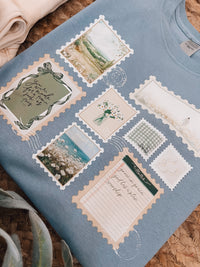 Jesus Stamp Graphic Tee (S-2XL)