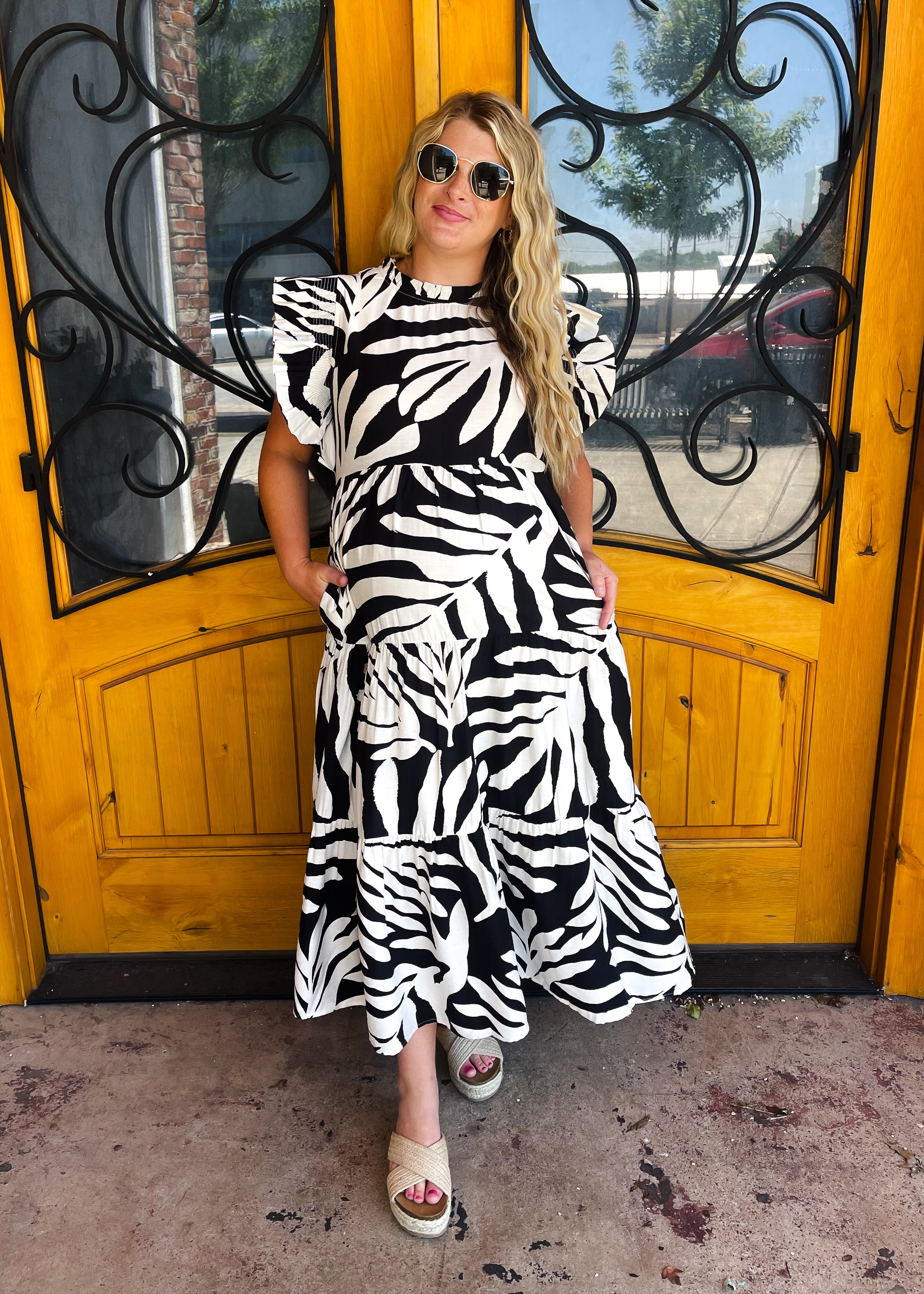 All The Possibilities Midi Dress