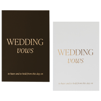 Wedding Vows Booklet Set