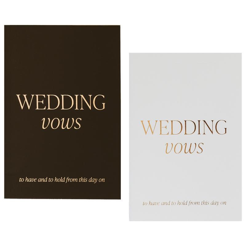 Wedding Vows Booklet Set