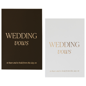 Wedding Vows Booklet Set