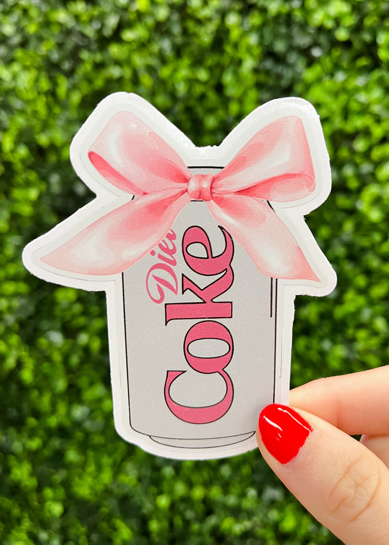 Girly Diet Coke Sticker