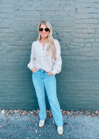 Don’t You Worry Long Sleeve Knit Top