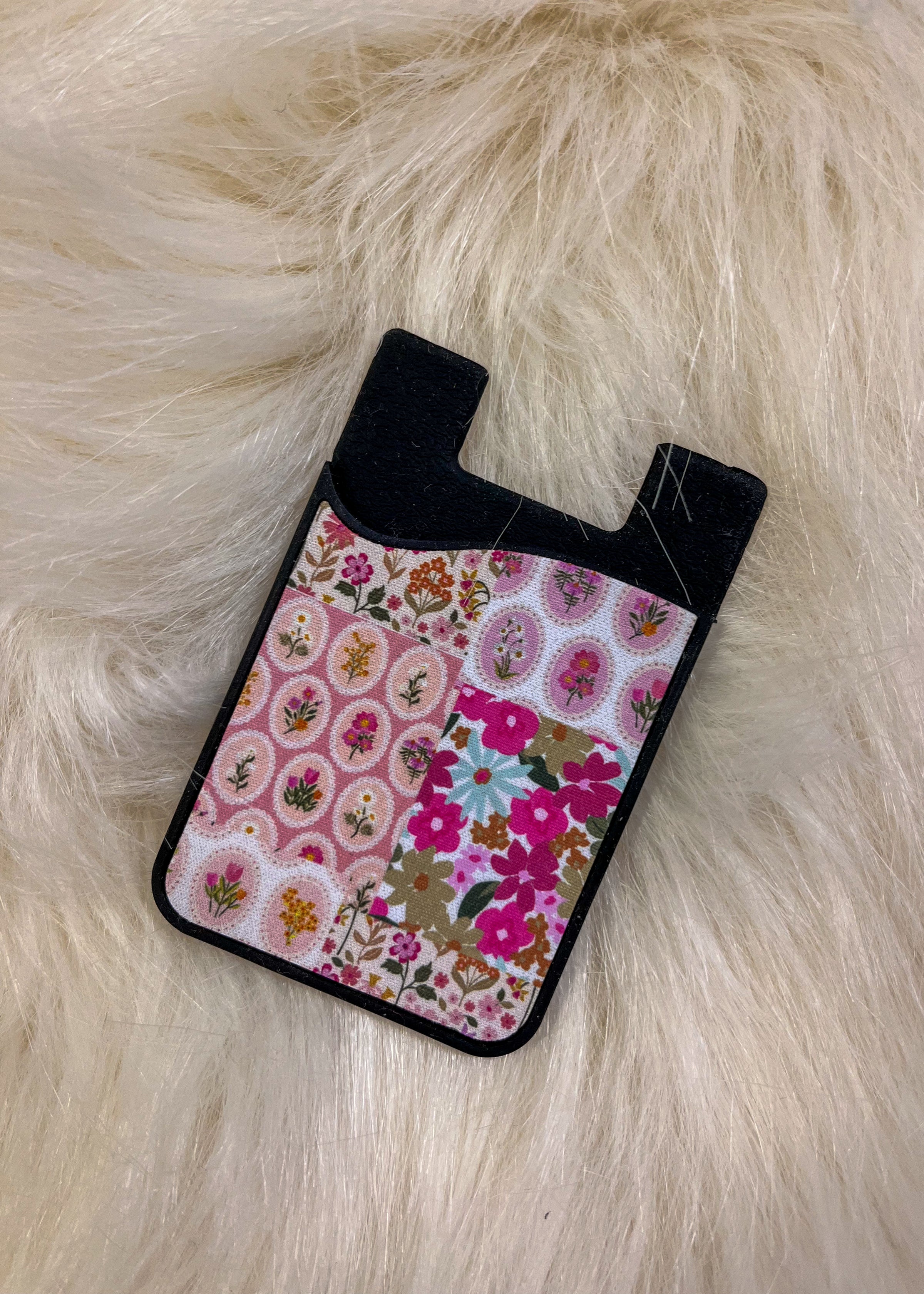 Girly Floral Phone Wallet