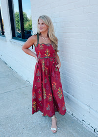 Live A Little Midi Dress