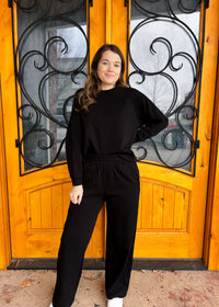 At Its Best Fleece Long Sleeve Two Piece Set