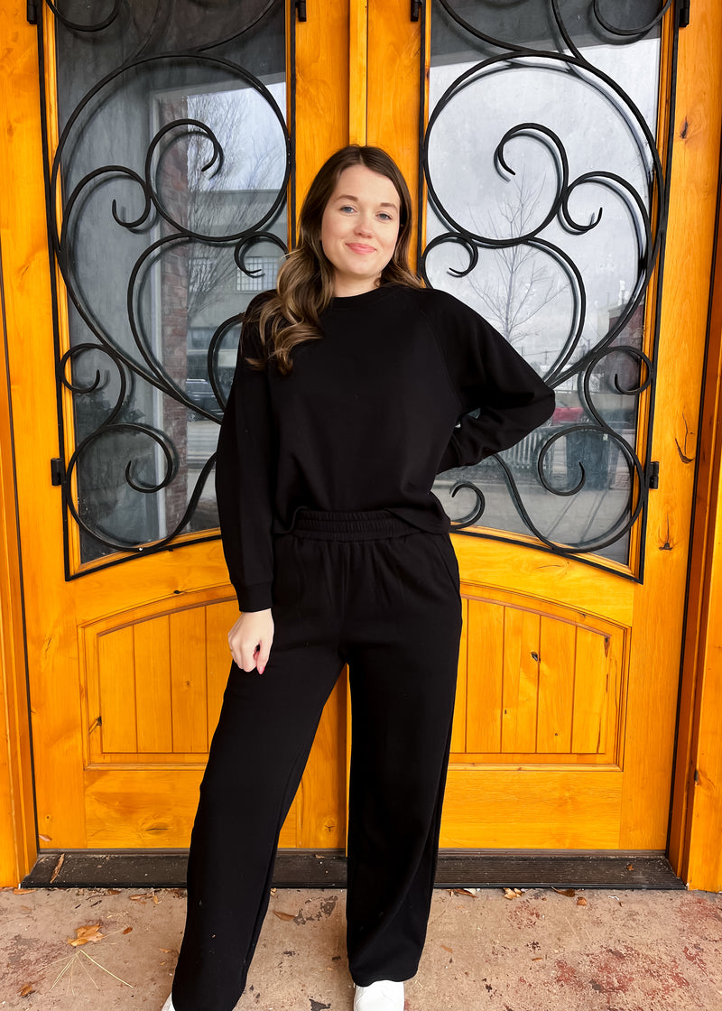 At Its Best Fleece Long Sleeve Two Piece Set