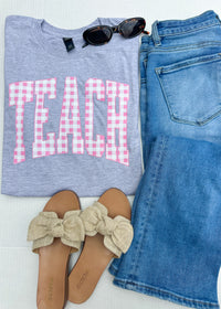 Teach Grey Graphic Tee (S-2XL)