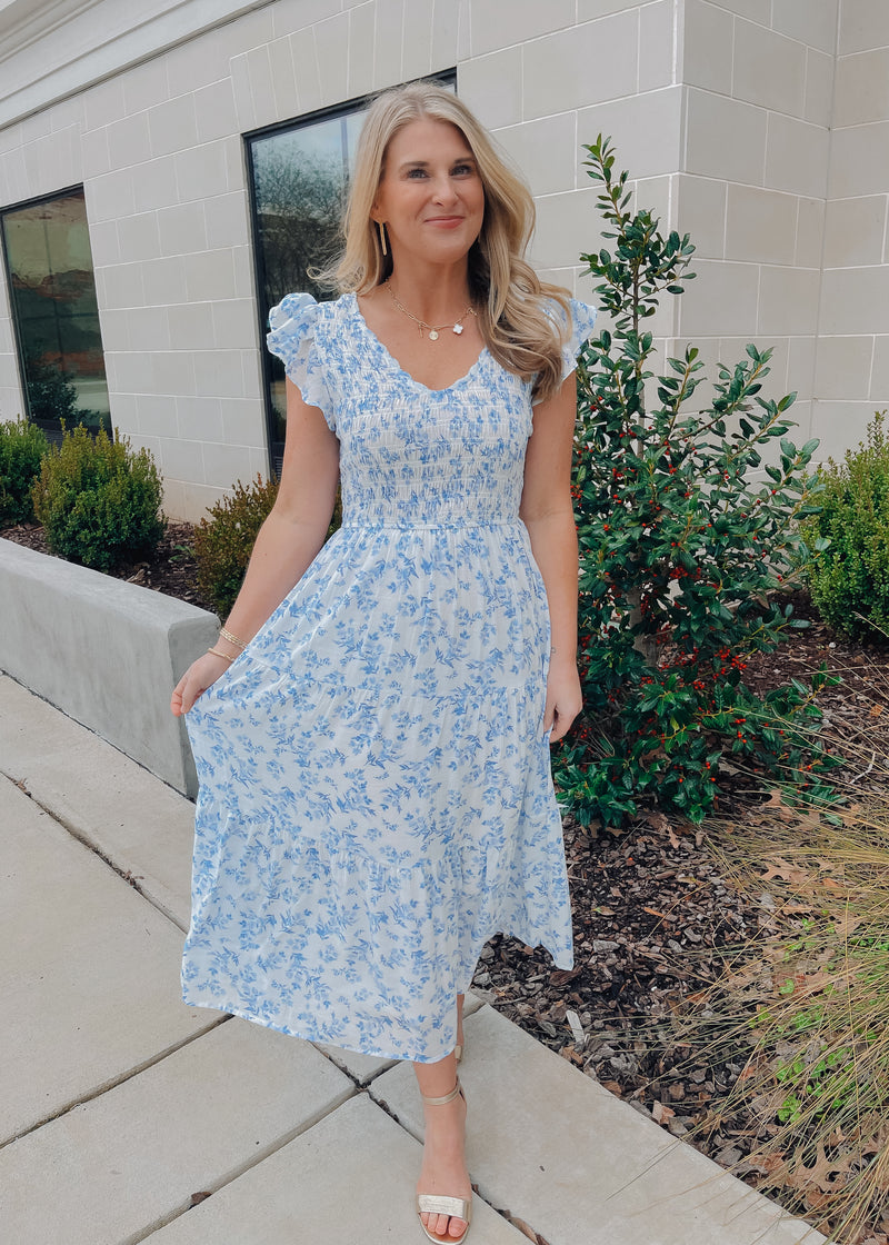 Dancing With Joy Midi Dress