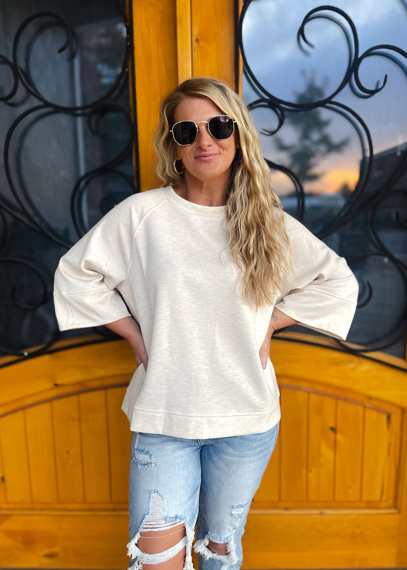 Clear Direction Scuba 3/4 Sleeve Pullover