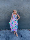 Watercolor Masterpiece Midi Dress