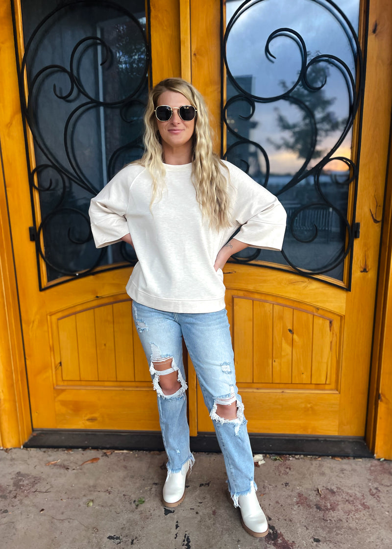 Clear Direction Scuba 3/4 Sleeve Pullover