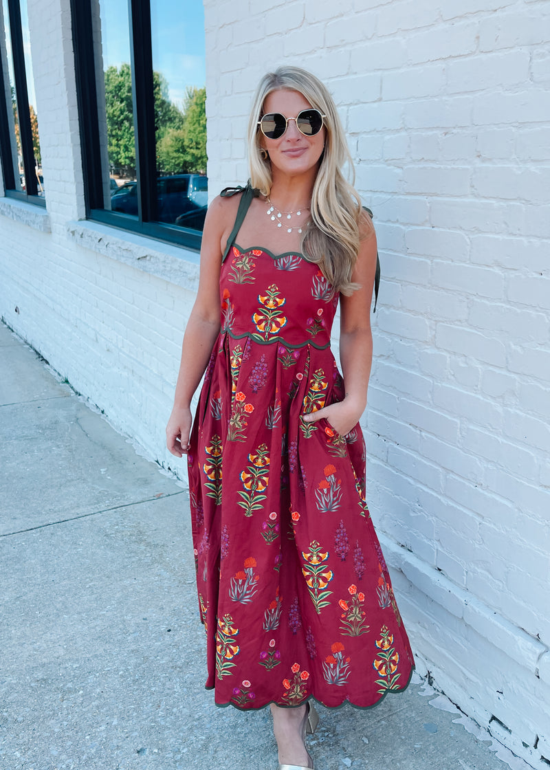 Live A Little Midi Dress