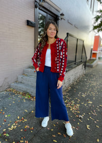 Promise Me This Navy Linen Pants