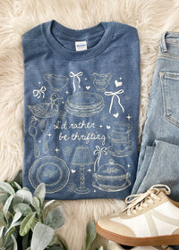 I'd Rather Be Thrifting Graphic Tee (S-2XL)