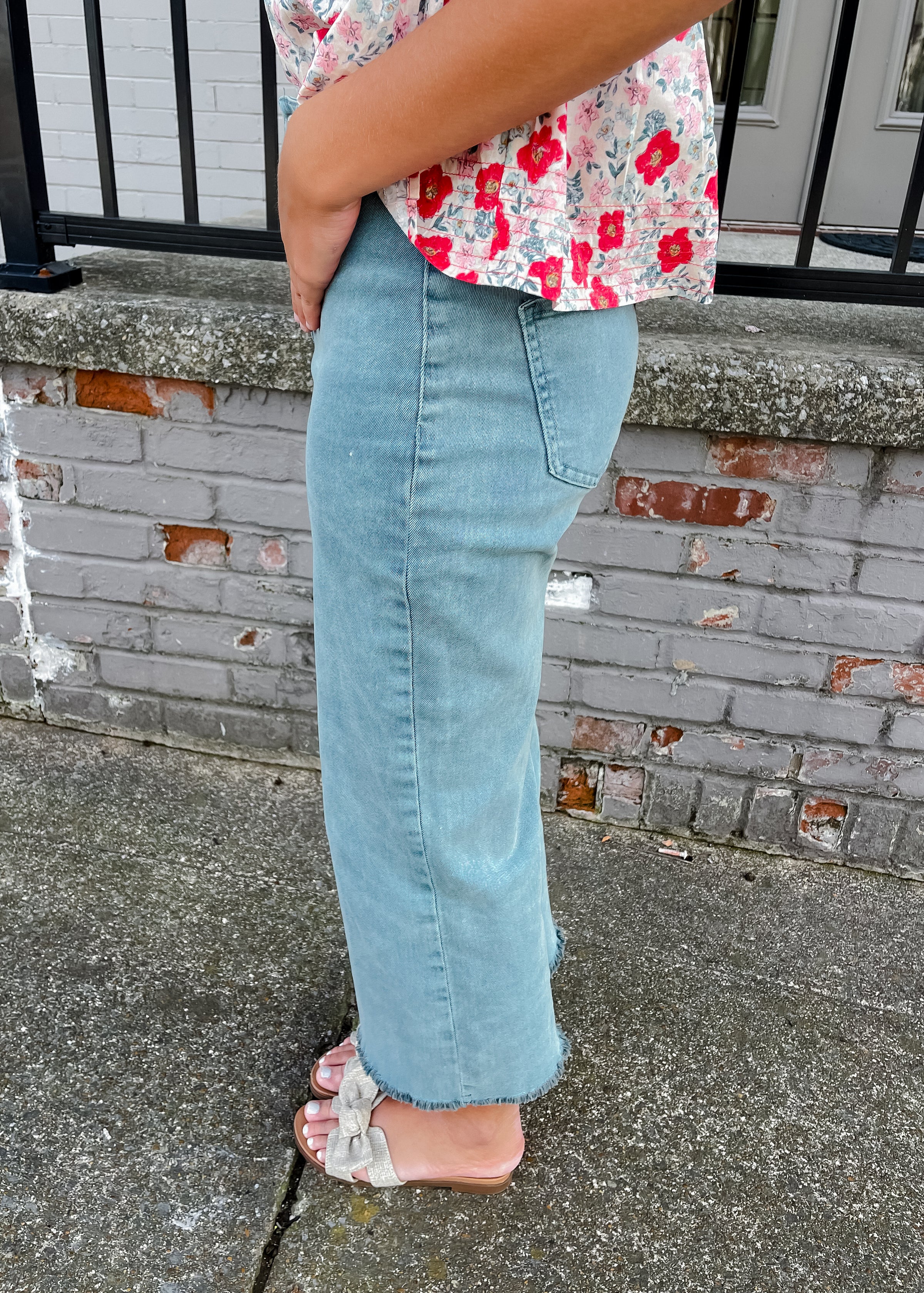 Taking My Time Teal Pants