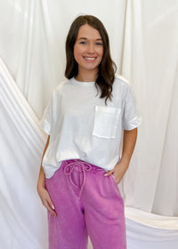 Somewhere Sunny Pocket Tee