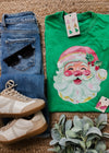 Painted Santa Graphic Tee (S-2XL)