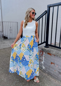 A Beautiful Arrangement Midi Skirt