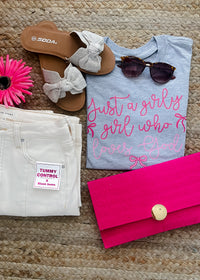 Just A Girly Girl Who Loves God Graphic Tee (S-2XL)
