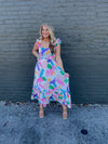 Watercolor Masterpiece Midi Dress