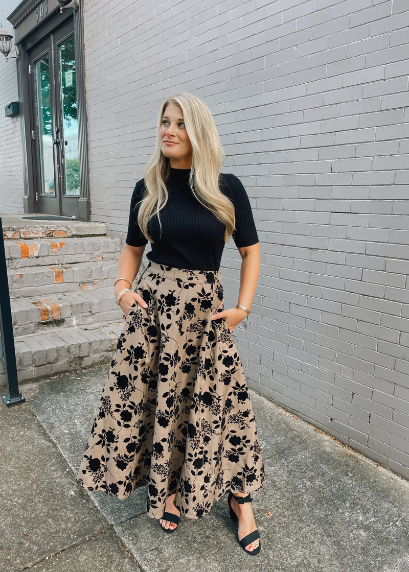 Only Just Begun Midi Skirt