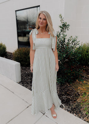 Walking the Boardwalk Maxi Dress