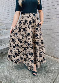 Only Just Begun Midi Skirt