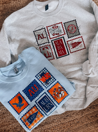 Classic Collegiate Stamp Sweatshirt