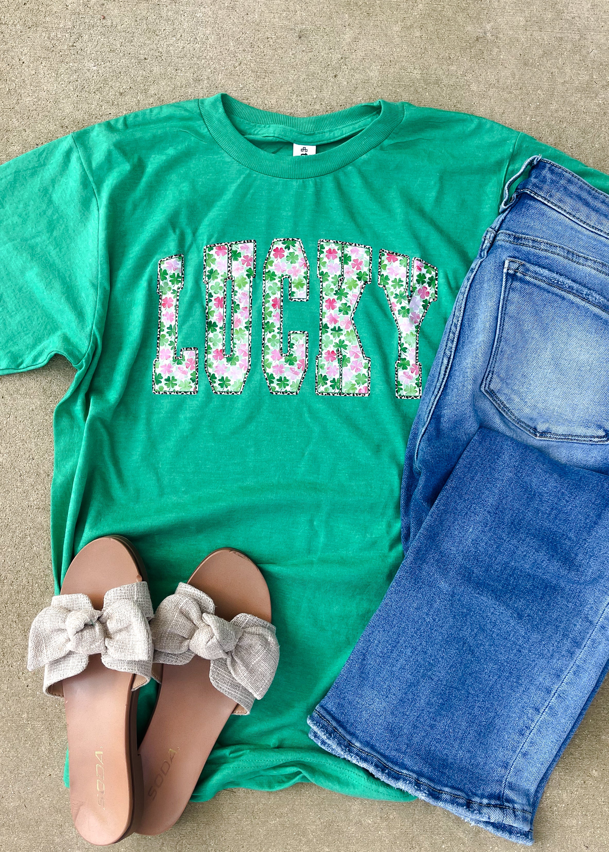 Lucky Shamrock Graphic Tee