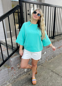 Check Me Out Scuba 3/4 Sleeve Pullover (S-XL)