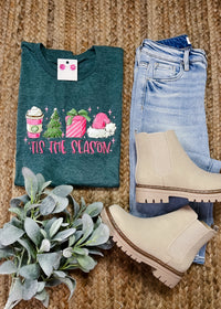 Tis The Season Christmas Graphic Tee (S-2XL)