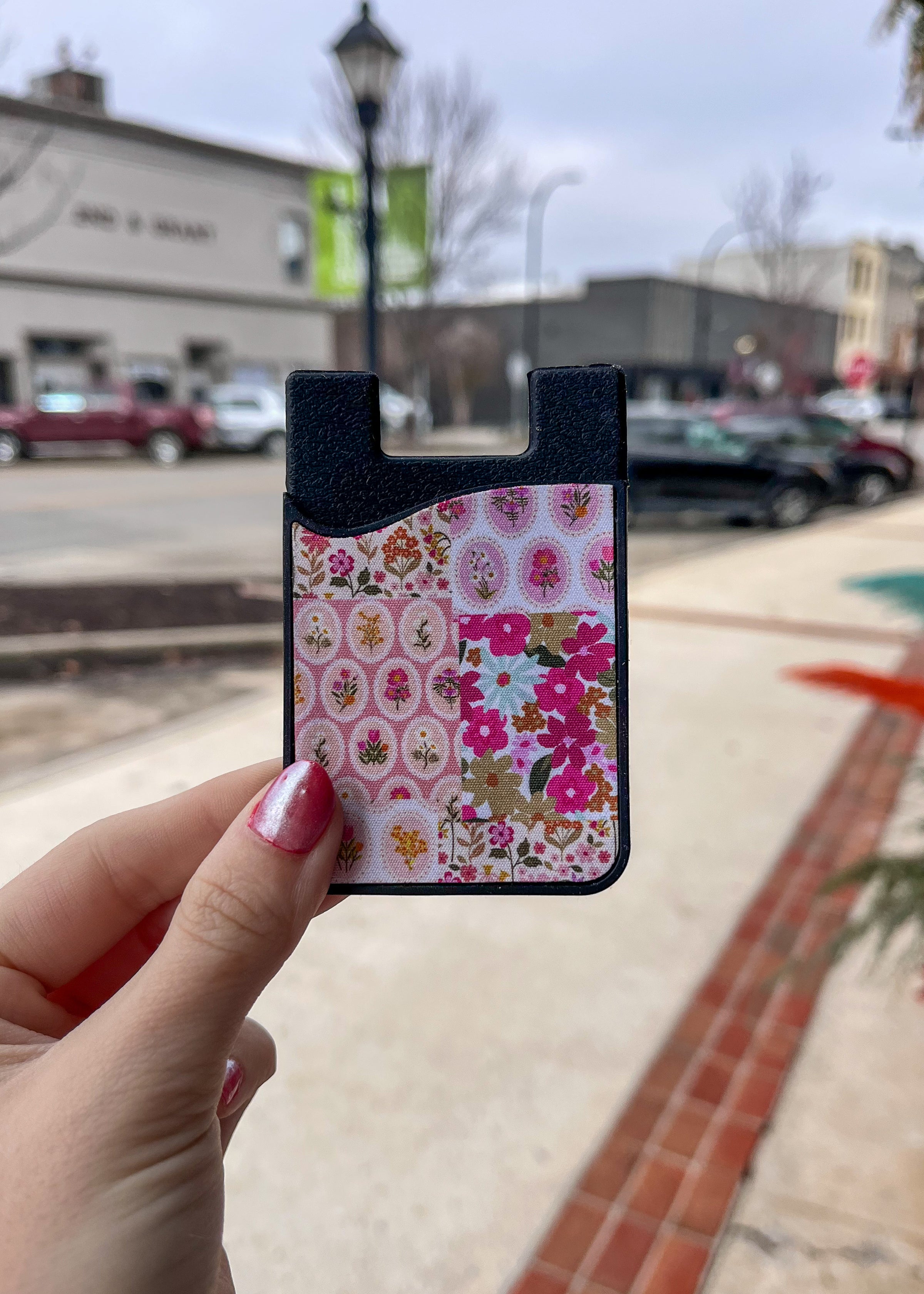 Girly Floral Phone Wallet