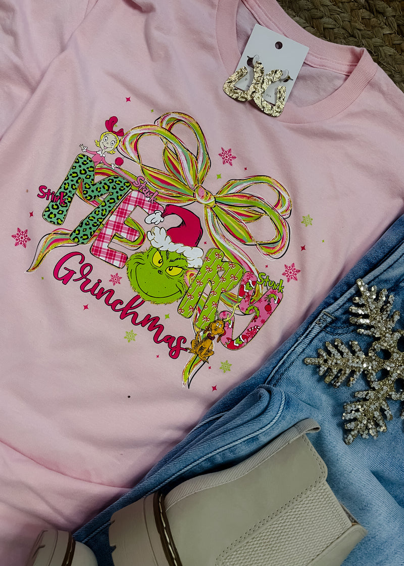 Merry Grinchmas Graphic Tee (S-2XL)