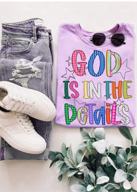 God Is In The Details Graphic Tee (S-2XL)