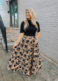 Only Just Begun Midi Skirt