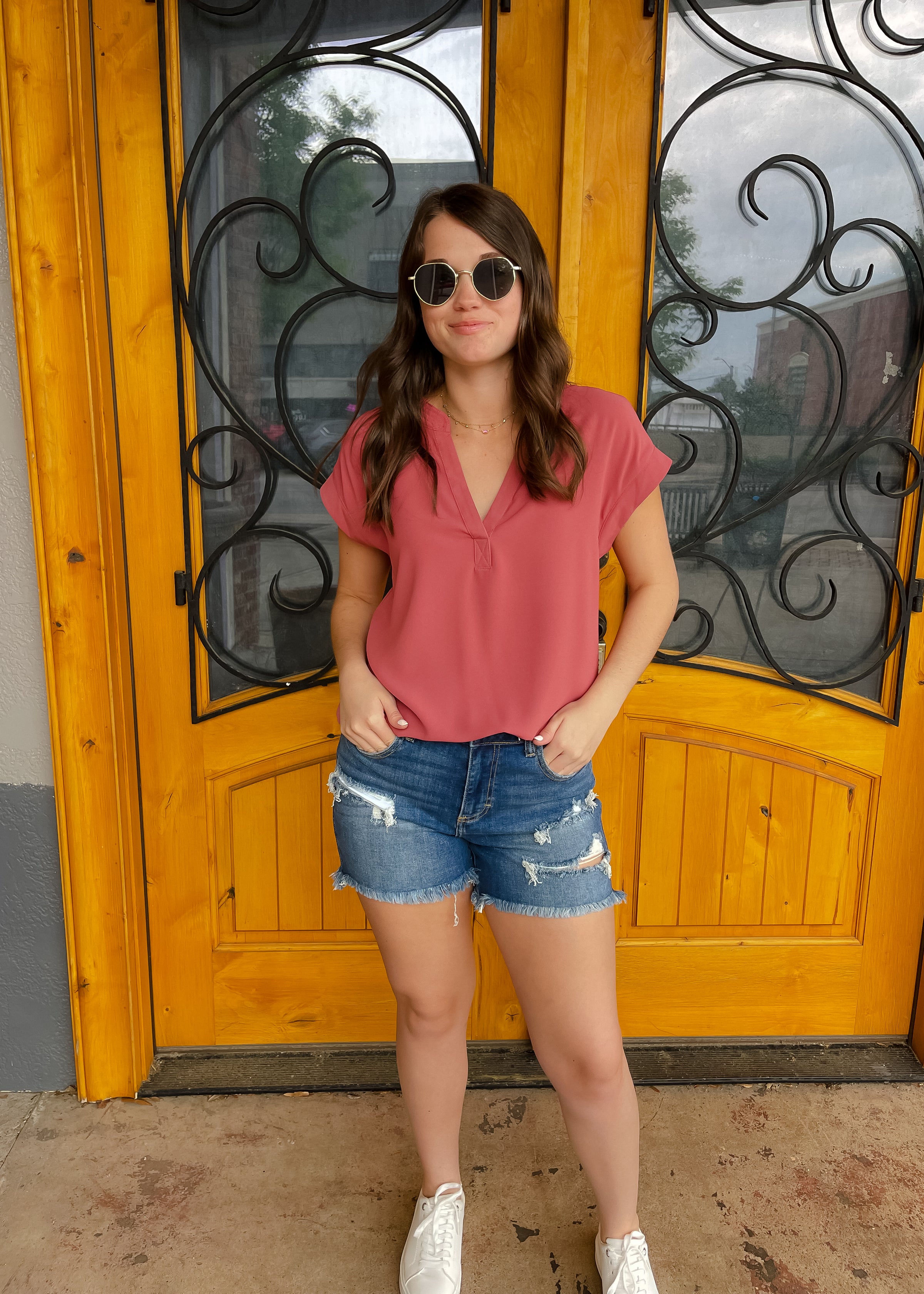 Pretty In Denim Shorts