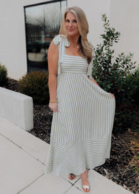 Walking the Boardwalk Maxi Dress