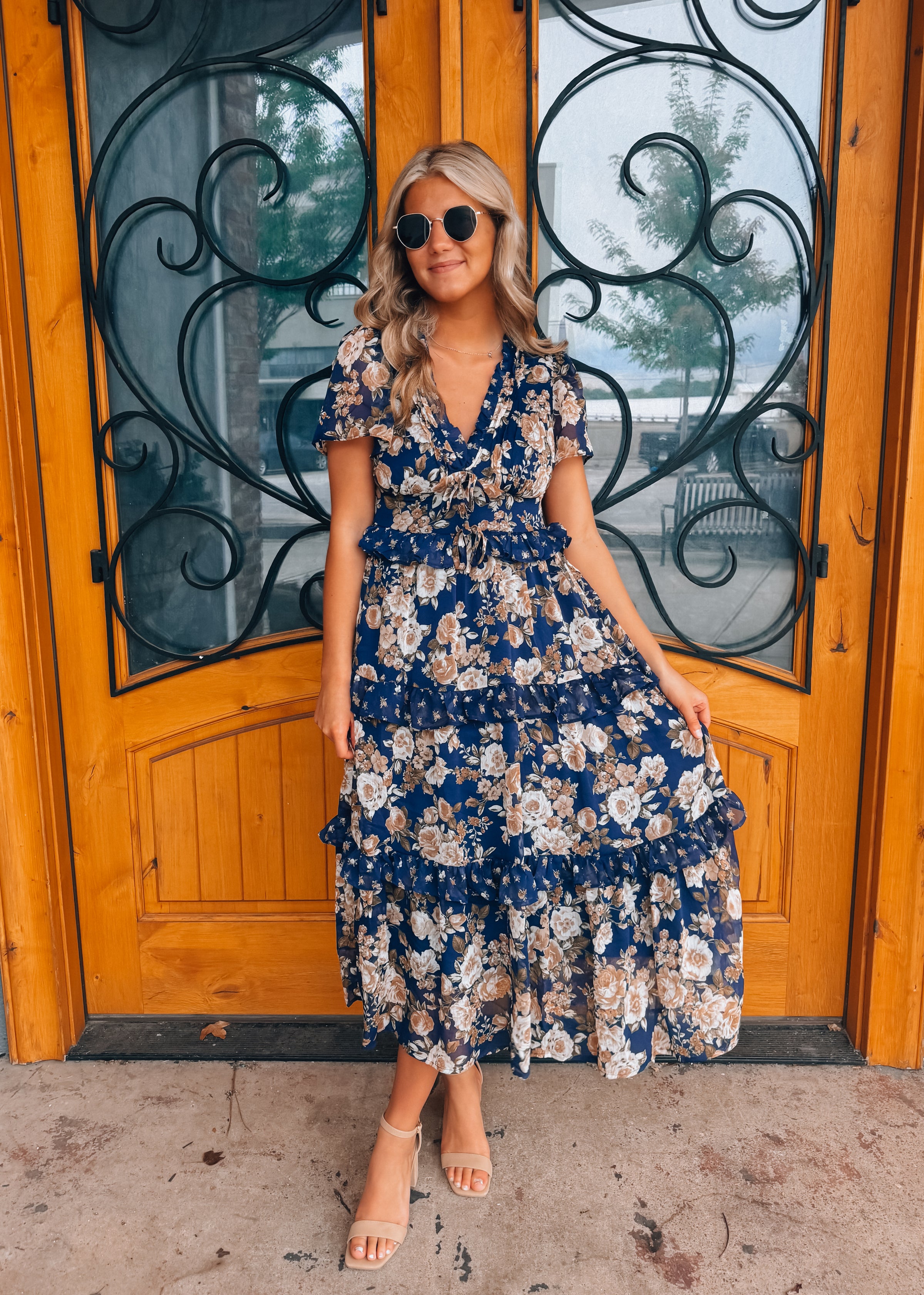 Moonlight Meadow Midi Dress