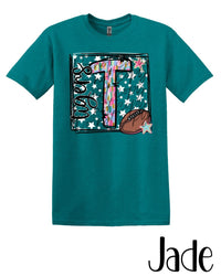 Star Box Mascot Letter Graphic Tee (S-2XL)