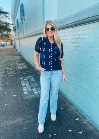 Keep Things Simple Short Sleeve Sweater